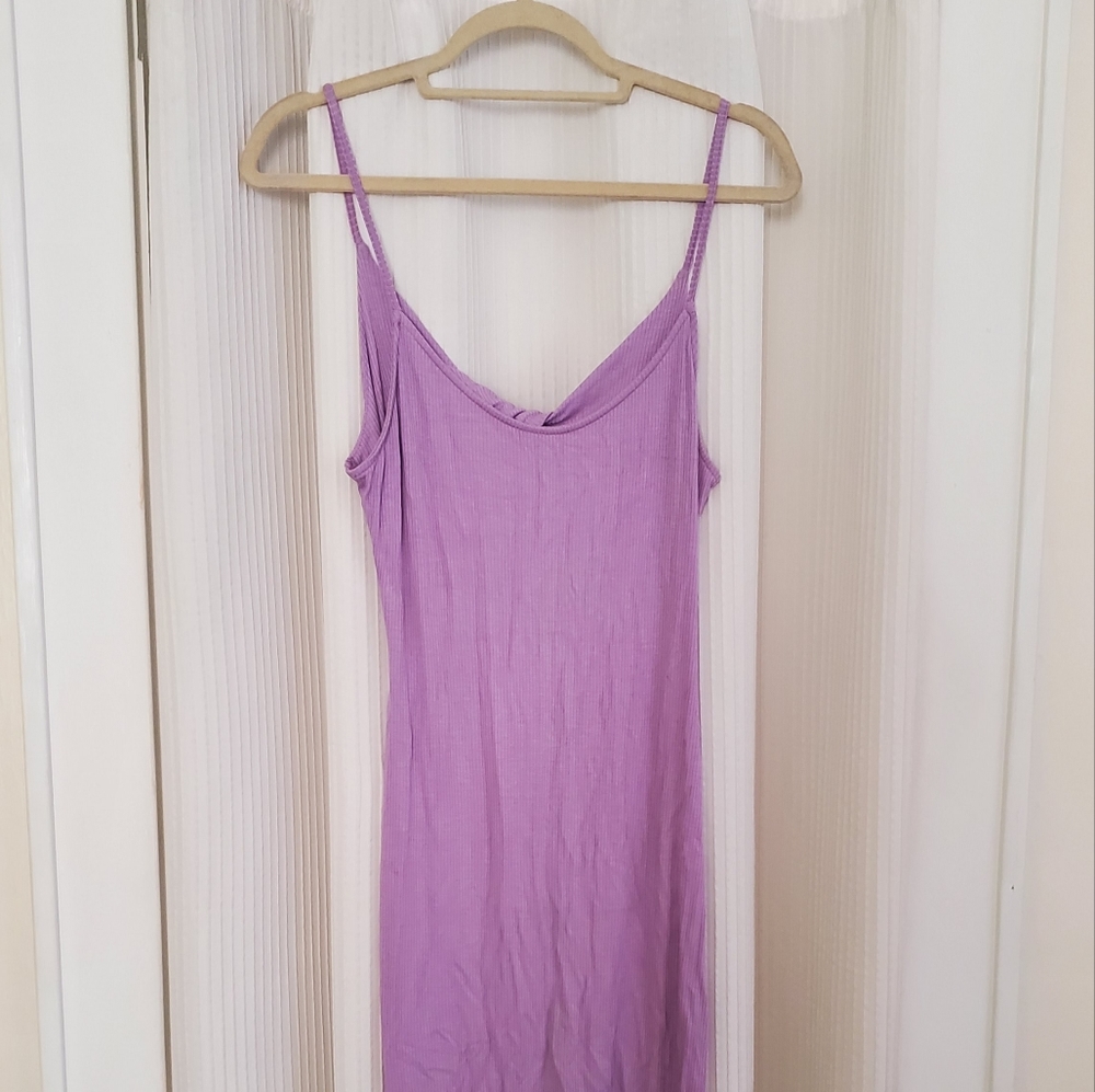 Lavender Midi Dress